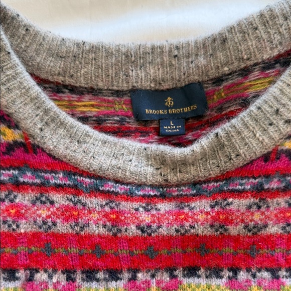 Colorful Patterned Sweater - Picture 3 of 7